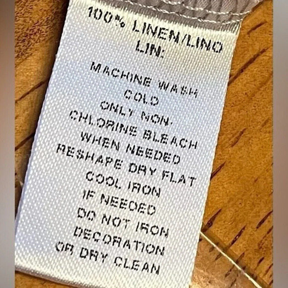 Loft 100% linen tee shirt, size XS - Picture 4 of 4